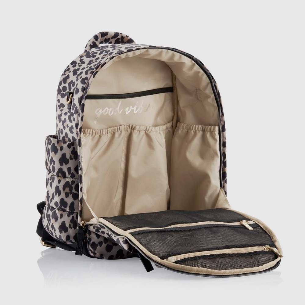Izzy Ritzy Leopard Dream Backpack - Picture 2 of 4